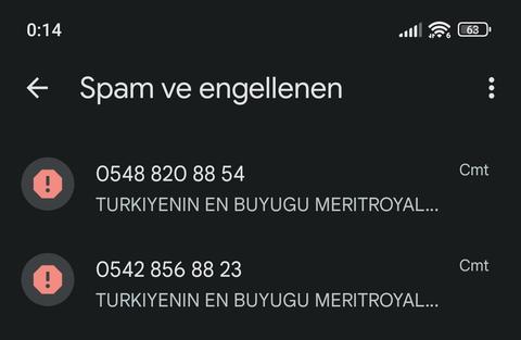 Flash Sms/Class 0 Mesajı Engelleme