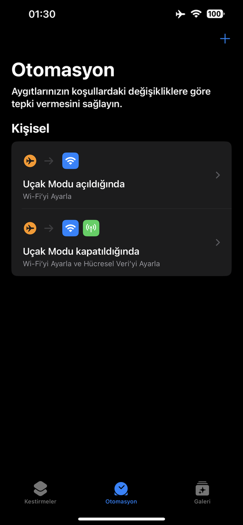 iPhone&#39;da uçak modunda VoWiFi kullanımı ve pil ömrünü uzatma