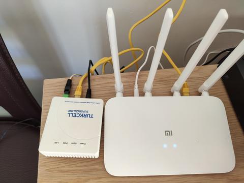 Xiaomi mi 4a Gigabit Router ile Süperonline fiber hizmeti almak