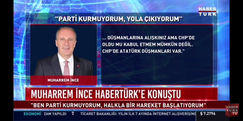 İnce: Kılıçdaroğlu'nun adayı gül'dü. ben Meral Akşener sayesinde aday oldum.