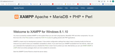 PHP ÖNYÜZÜ NASIL GÖRÜNÜTÜLEYEBİLİRİM?