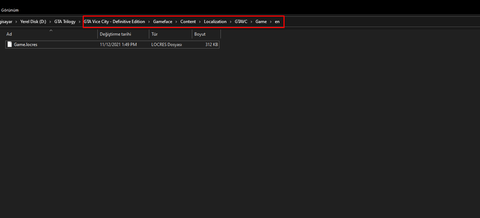 GTA Trilogy Definitive Edition ve Unreal Engine 4.25+ Aracı