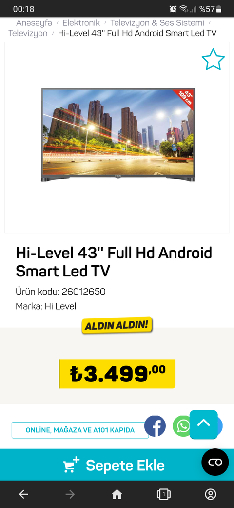 FULL HD TV'DE 4K KANAL İZLİYORUM..!