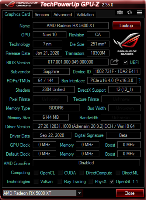 AMD RX 5000 Serisi [ANA KONU] | 5500 XT, 5600 XT, 5700, 5700 XT