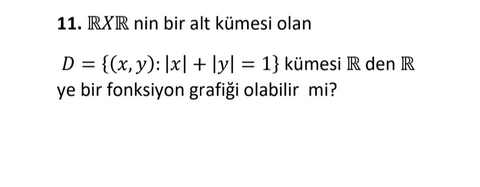 3 adet Matematik sorum !!