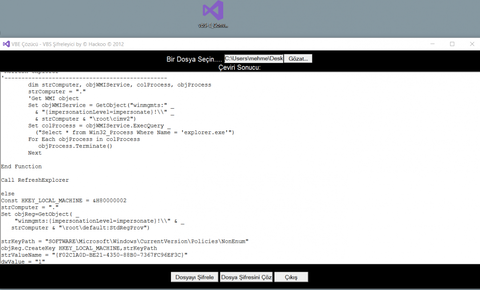 VBE/VBS Decoder-Encoder