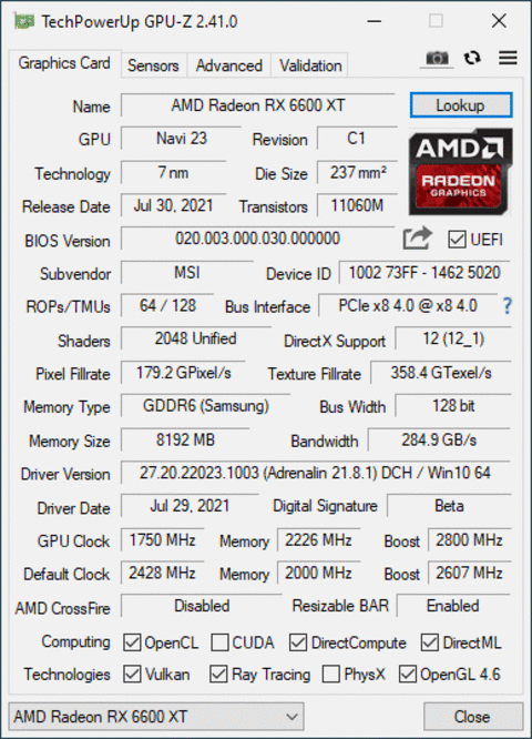 rx6600xt aldığım güne lanet olsun