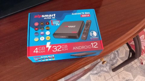 AlpSmart Ultra 4K As514 Android TV Box aldım.