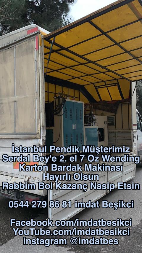 Karton bardak üretme işi yapmak isteyenler buraya