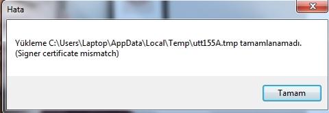 Laptop hata uyarıları ve kapanma sorunu