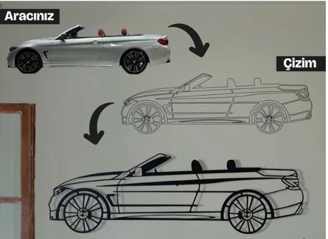 Araba Fotoğrafını 2D çizime dönüştürme