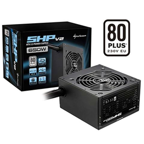 [369TL] SHARKOON SHP650 V2 650W 80+ 120mm Fanlı PSU