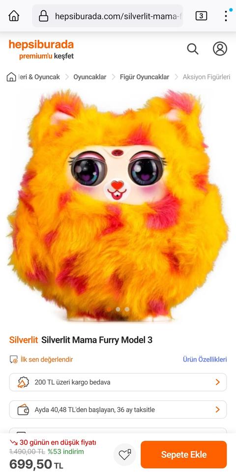 Tiny Furries Mama Furry 699TL