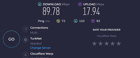 Superonline 1.1.1.1 DNS'i engellemiş