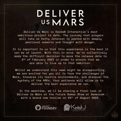 Deliver Us Mars | PS4 - PS5 | ANA KONU