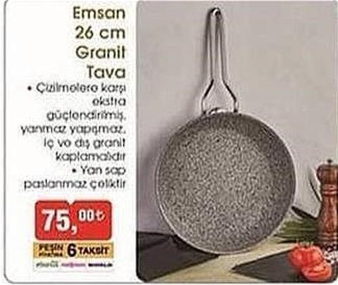 205 TL Tefal Titanyum Ultimate Exclusive 26cm Tava