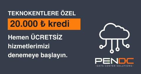 PenDC' den 3 Ay ÜCRETSİZ Cloud Server Hemen Başvurun !