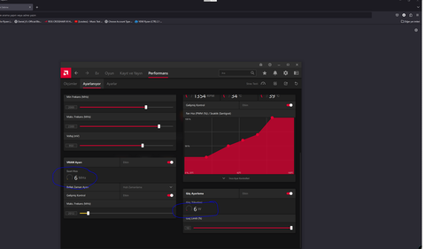 rx 6800 boşta yüksek vram frekansı