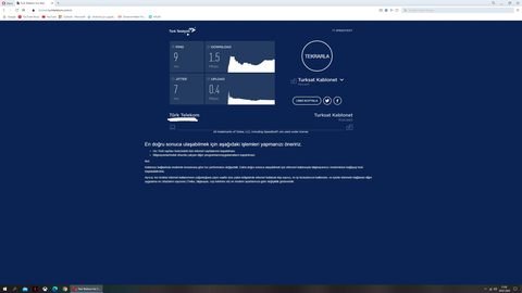 TÜRK TELEKOM EVDE İNTERNET HIZIM !!!