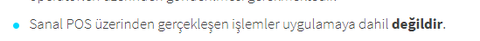Paraf Yılbaşı ikinci alışverişe 20 toplam 80 Lira Paraf