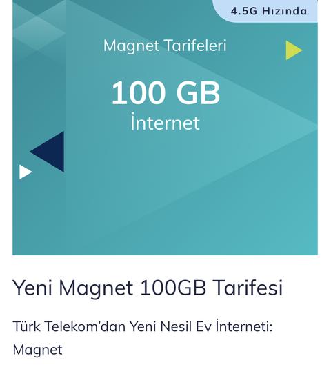 Türk Telekom dan Yeni Magnet Tarifeler! (Taahhüt yok) Sınırsız İnternet 389₺