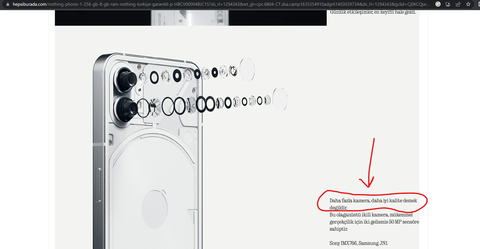 Reeder Telefonlardaki Kamera Sayısı Çelişkisi