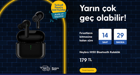 Turkcell Pasaj Bluetooth Kulaklık 179 TL