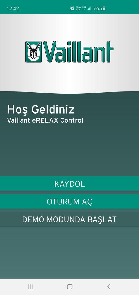 Vaillant eRelax Akıllı Oda Termostatı