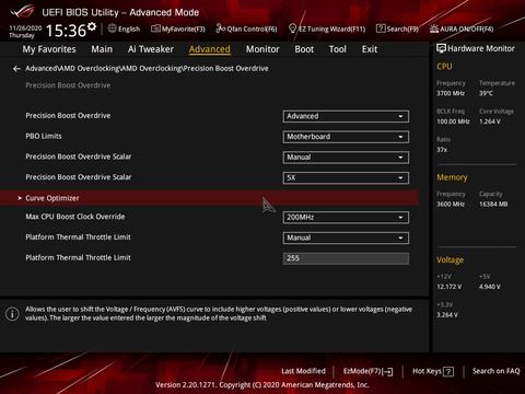 Zen3'te Curve Optimizer Nasıl Ayarlanır?