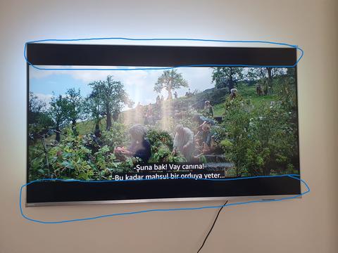 PHILIPS 50PUS8507 Android tv Prime Video Raito (Alt ve üst siyah ekran) sorunu