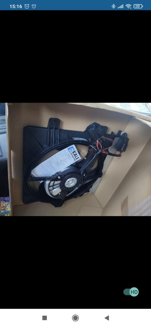 Satılık Kale Marka Fan&Davlumbaz Citroen c2-c3-Peugeot 207-1007