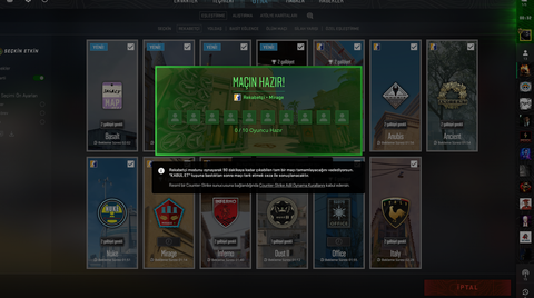 Counter Strike 2 Rekabetçi maçlara girmiyor?