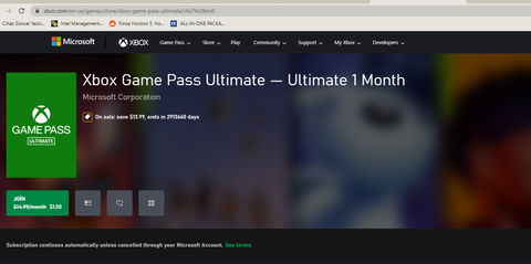 Game Pass [ANA KONU]