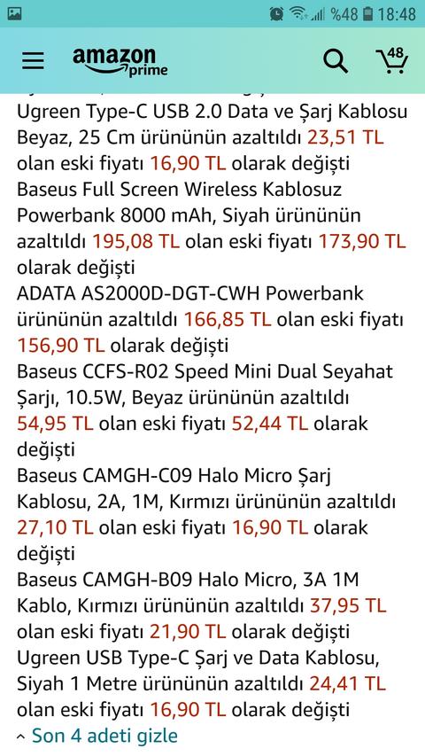 SADECE KALİTELİ POWERBANK ve TELEFON SARJ ÜRÜNLERİ FIRSATLARI (Resimli ve Linkli)