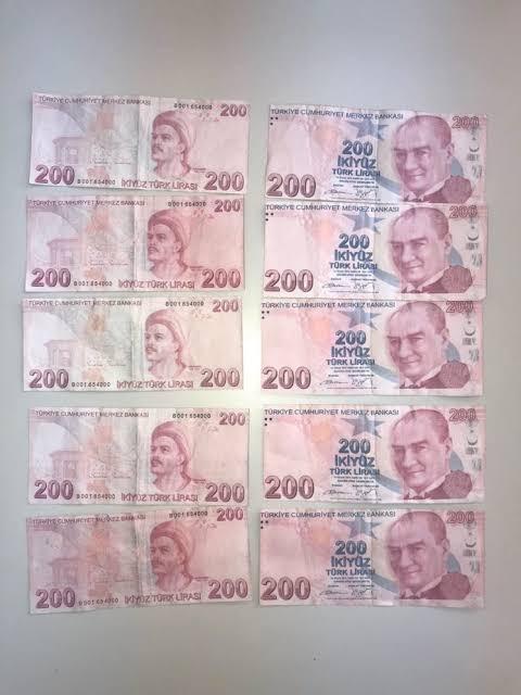 100 euro = 2000tl ss li