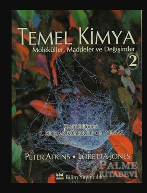 Kimya Mühendisliği için Temel Kimya 2 Soru Kitabı pdfi arıyorum