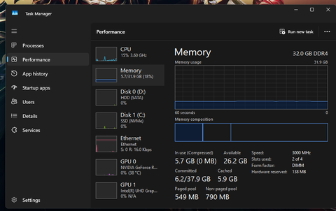 Windows 11 26H2 ile RAM kullanımı ciddi şekilde düşüyor