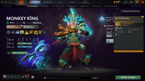 Dota 2 Dolu Account Satılık. 4 Arcana 2 Persona ve Ekstra Item'lar
