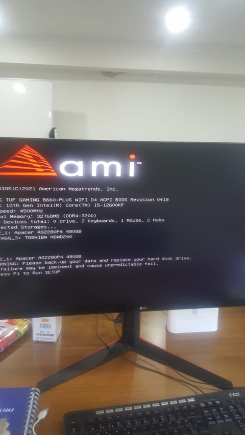 Galiba nvme ile ilgili problem yaşıyorum. Bakar mısınız?