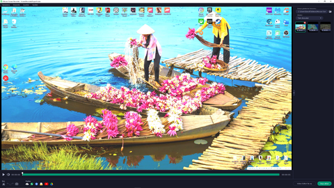 AMD Kayıt alırken renkler patlıyor