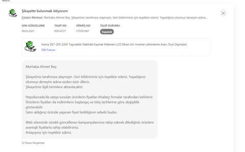Hepsiburada.com Rezilliği..
