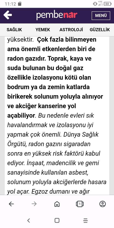 kanser ve kalp krizi.