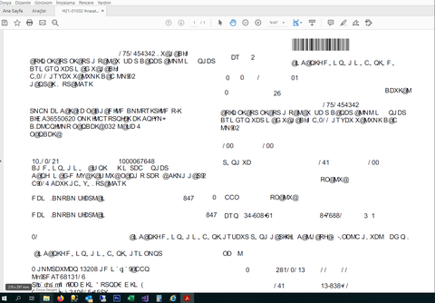 Acrobat Pro DC PDF Dosyalarını Bozuk Açıyor