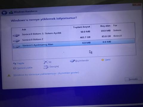 Yeni aldığım SSD bozuldu !