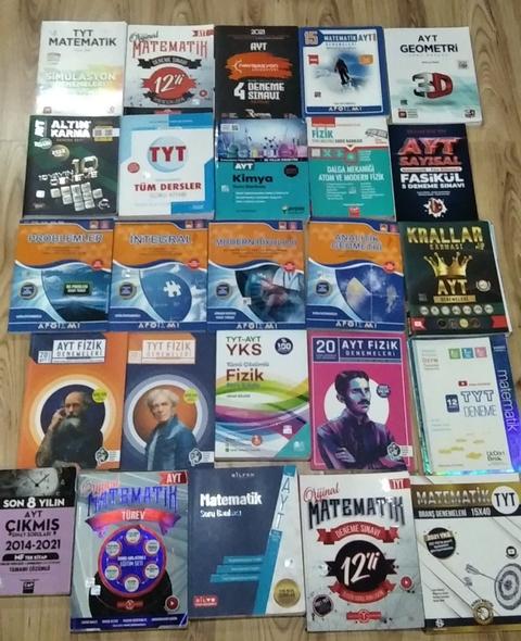 Satılık TYT/AYT Kaynak Ve Denemeleri
