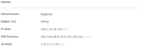 Türk.Net VDSL Bağlantı Sorunu (CGNAT)