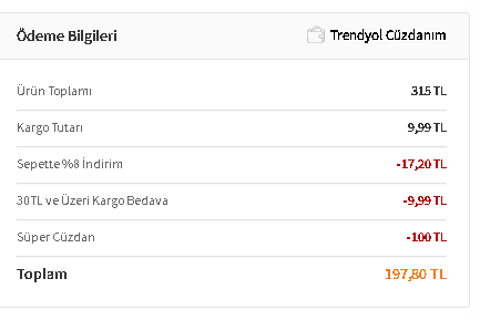 [ARŞİV] Trendyol 300/100 cüzdan kuponu yüklemiş