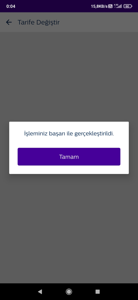 Kenardaki Vodafone hattım hakkında