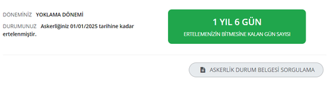 Bedelli askerlik parasını yatırdıktan sonra ertelenir mi?