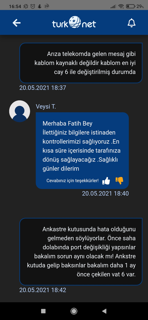 TurkNet Destek Burada